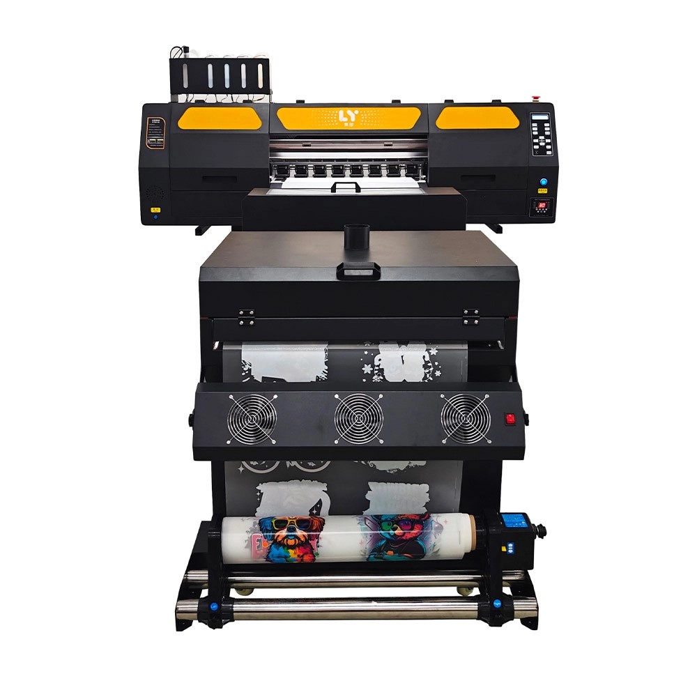 60cm双喷头XP600/I3200 DTF打印机，用于T恤打印